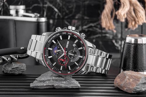 Zegarek Męski Skmei 9250SIBK + BOX na Arena.pl