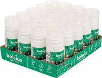 Wkład do zniczy Bolsius RP3 parafinowy do 68h, biały, zgrzewka 20 sztuk