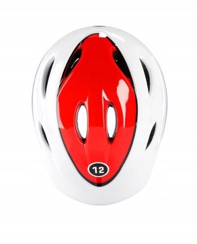 Kask rowerowy dziecięcy KROSS INFANO XS czerwony na Arena.pl