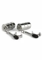 mr. steel nipple clamps z obciążeniem stal nierdzewna regulowane