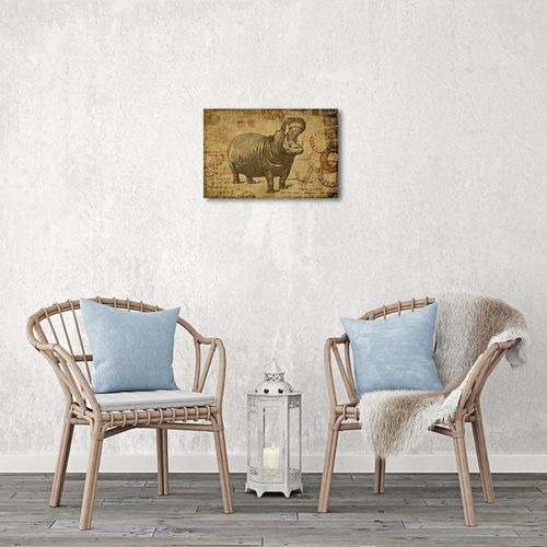 Plakat, Hipopotam 70x50 na Arena.pl