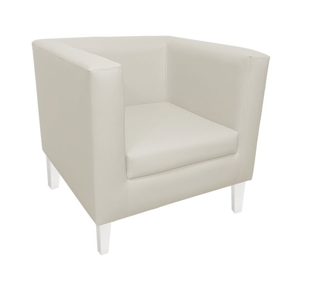 Fotel Monaco nogi białe D18 zdjęcie 1