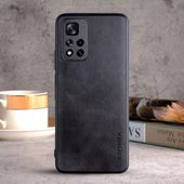 Etui AIORIA LEATHER Xiaomi Poco X4 NFC/Redmi Note11 Pro czarny