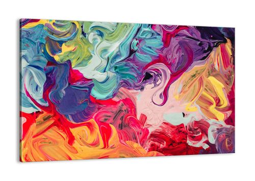 Obraz Na Płótnie - Kompozycja Barw - 120X80 Cm - Aa120X80-3877 na Arena.pl