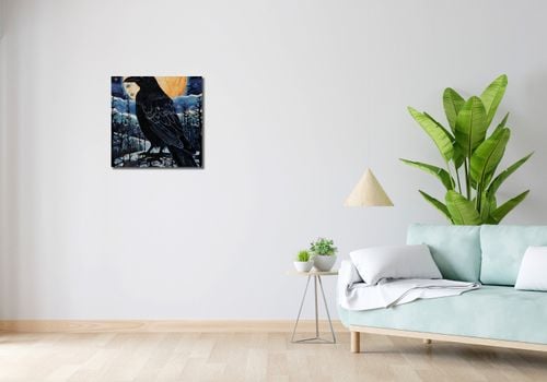 Obraz 50x50cm Kruczy Mąciciel na Arena.pl