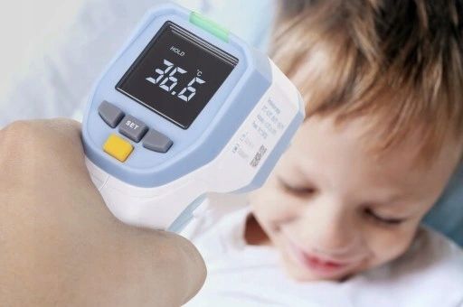 Lekarski Termometr Bezdotykowy Na Podczerwień Lcd zdjęcie 3