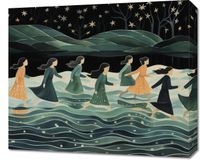 Obraz 60x50cm Nocna Procesja