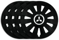KOŁPAKI 15'' MITSUBISHI - Space Wagon CZARNE BTC