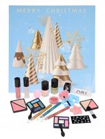 Zmile Kalendarz Adwentowy PUZLE Square 3D Christmas Trees 24 szt