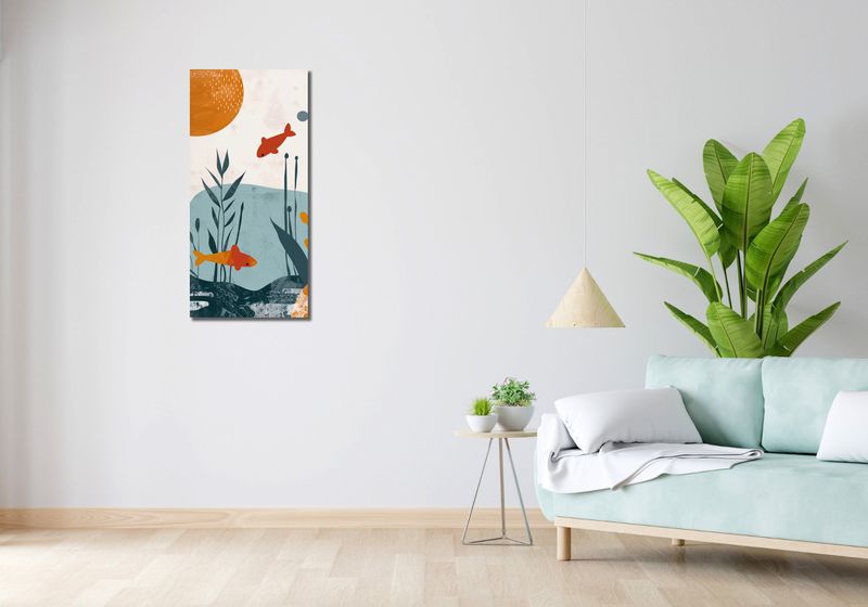 Obraz 40x90cm Podwodny Świat zdjęcie 2