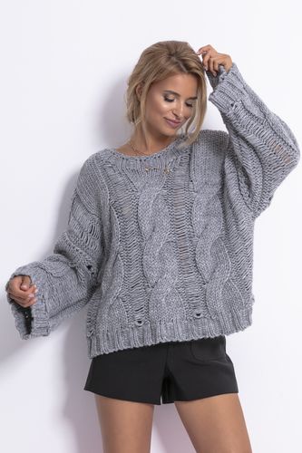 Sweter CHUNKY KNIT F776 Mocca S/M na Arena.pl