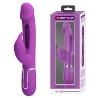 pretty love   kampas purple, 7 vibration functions 4 licking settings