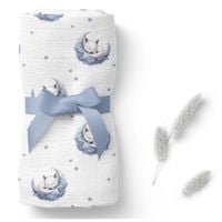 BOCIOLAND Pieluszka bambusowa Liski 75x75 cm