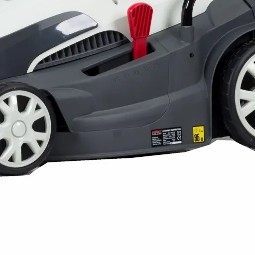 Kosiarka ELEKTRYCZNA NAC 1600 W 38 cm KOSZ 45 l Zabezpieczenie termiczne zdjęcie 5