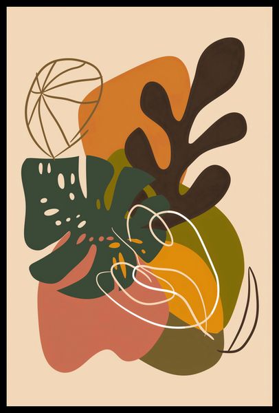 Plakat 40x60cm Leśna Kompozycja zdjęcie 2