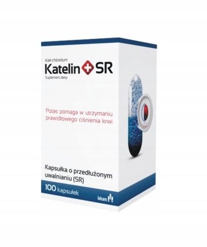 Katelin SR+ Potas O Przedłużonym Uwalnianiu 100 Kapsułek zdjęcie 4