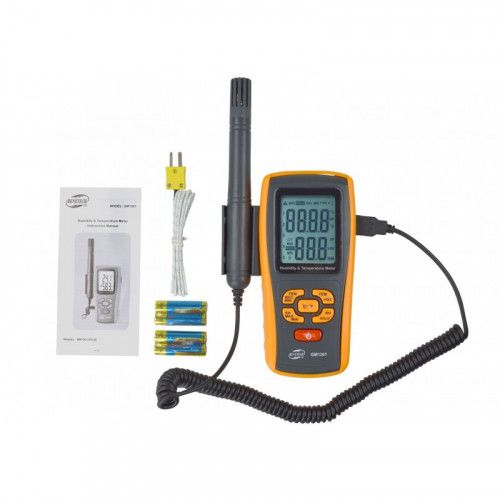 PRECYZYJNY ANEMOMETR TERMOPARA GM1361 zdjęcie 4