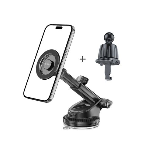 tech-protect n58 magnetic magsafe dashboard & vent car mount black na Arena.pl