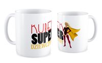 Kubek dla niej Kubek super dziewczyny #01 - 330 ml - biały