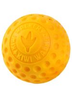 Piłka dla psa do zabawy na lądzie i w wodzie - Kiwi Walker 6cm Pomarańczowa