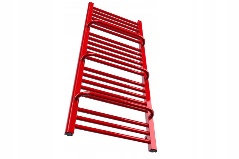GRZEJNIK ŁAZIENKOWY POWER 1350x450 CZERWONY zdjęcie 2