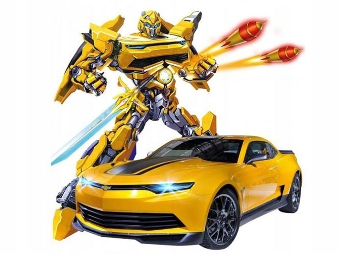 STEROWANY ROBOT SAMOCHÓD AUTOBOT 2w1 AUTO z transformacją USB Akumulator zdjęcie 2