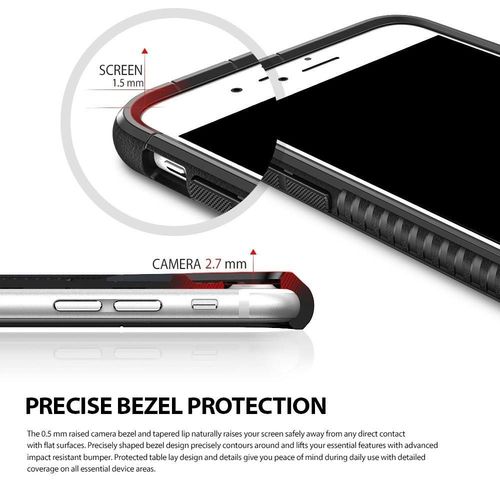 Etui Ringke MAX iPhone 8 Plus / 7 Plus czarne na Arena.pl