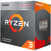 amd ryzen 3 3200g (4.00 ghz, 6 mb, 65w, am4) box, rx vega 8 graphics