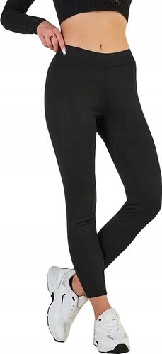 LEGGINSY BAWEŁNIANE damskie KLASYCZNE getry MODELUJĄCE 100% KRYJĄCE - S/M na Arena.pl