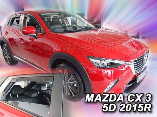 Owiewki Mazda CX 3 5d. 2015-2021r. Z TYŁAMI na Arena.pl