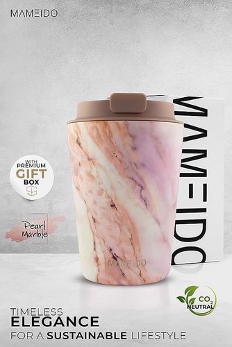 Kubek termiczny ze Stali Nierdzewnej 350ml marmur na Arena.pl