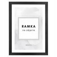 RAMKA ramki A3 29,7x42 na zdjęcia do zdjęć 42x29,7 czarna MDF na
