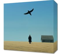 Obraz 40x40cm Samotny i Wolny