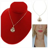 @4100 Złoty łańcuszek naszyjnik 41+5 stal chirurgiczna 316L celebrytka