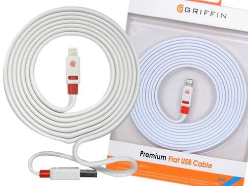 Oryg. kabel GRIFFIN do iphone apple lightning 3m na Arena.pl