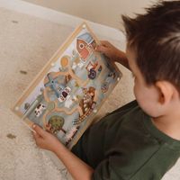 LITTLE DUTCH Labirynt magnetyczny Little Farm