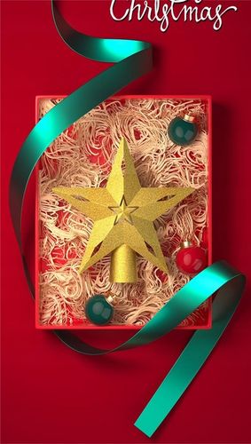 Projektor LED oświetla gwiazdy na czubku choinki, ozdoby świąteczne na Arena.pl