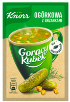 KNOR OGÓRKOWA Z GRZANKAMI 13G GORĄCY KUBEK