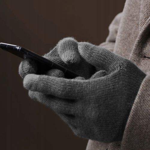 MĘSKI KOMPLET CZAPKA + KOMIN + RĘKAWICZKI DOTYKOWE na Arena.pl