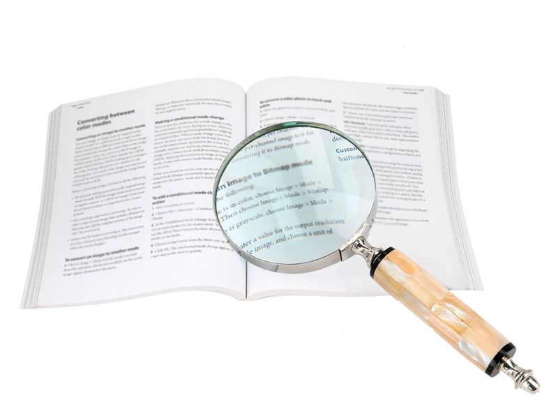 Kpl. Lupa i nożyk do listów zdjęcie 2