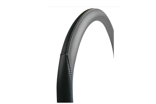 Pokrowiec na kierownicę LAMPA CLUB 37-39cm szaro-czarny na Arena.pl