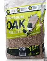 Pellet pelet drzewny DĘBOWY EN A1 15kg CERTYFIKAT