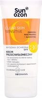 SUNOZON CLEAR SKIN SENSITIVE KREM PRZECIWSŁONECZNY DO TWARZY SZYI I DEKOLTU