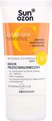 SUNOZON CLEAR SKIN SENSITIVE KREM PRZECIWSŁONECZNY DO TWARZY SZYI I DEKOLTU