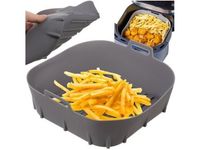 Koszyk wkład silikonowy frytkownicy beztłuszczowej air fryer 17x17x6cm