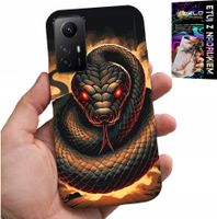 ETUI DO XIAOMI NOTE 12S 4G - WĄŻ, WĘŻE KOBRA GRZECHOTNIK CASE + FOLIA