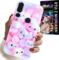 ETUI DO HUAWEI P20 PRO - WZÓR W SŁODKIE PIANKI, OBUDOWA, PLECKI