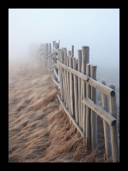 Plakat 13x18cm Mgła nad Wydmami zdjęcie 2