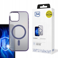 Apple iPhone 15 Plus - 3mk Frosty MagCase Purple