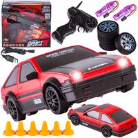 Samochód RC Wyścigowy Auto do DRIFTu napęd 4x4 2,4GHz TOYOTA DRIFT + PAKIET